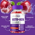 thumbnail image 3 of UltraQuick Keto ACV Gummies, Ultra Quick + Apple Cider Vinegar max strength, 1 Month Supply  (2 Pack), 3 of 6