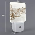 thumbnail image 3 of KLL Western Desert Cowboys for Night Lights,Auto Sensor Night Lamp Plug in Night Light with Dusk-to-Dawn Light Sensor LED Nightlightfor Adults & Kids Room/Bedroom/Hallway, 3 of 7