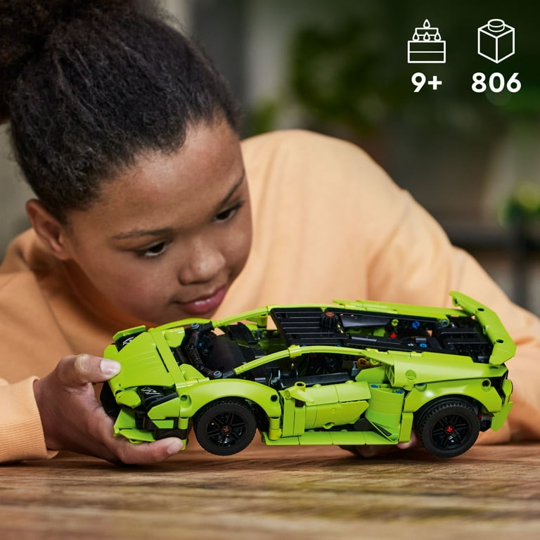 LEGO Technic Lamborghini Huracán Tecnica 42161 Advanced Sports Car Building  Kit for Kids Ages 9 and up Who Love Engineering and Collecting Exotic