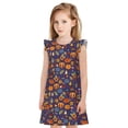 thumbnail image 1 of Balery Thanksgiving Turkey 2 Camisón de princesa para niñas, pijama de algodón con mangas abullonadas, suave y bonito.-XX-Large, 1 of 6