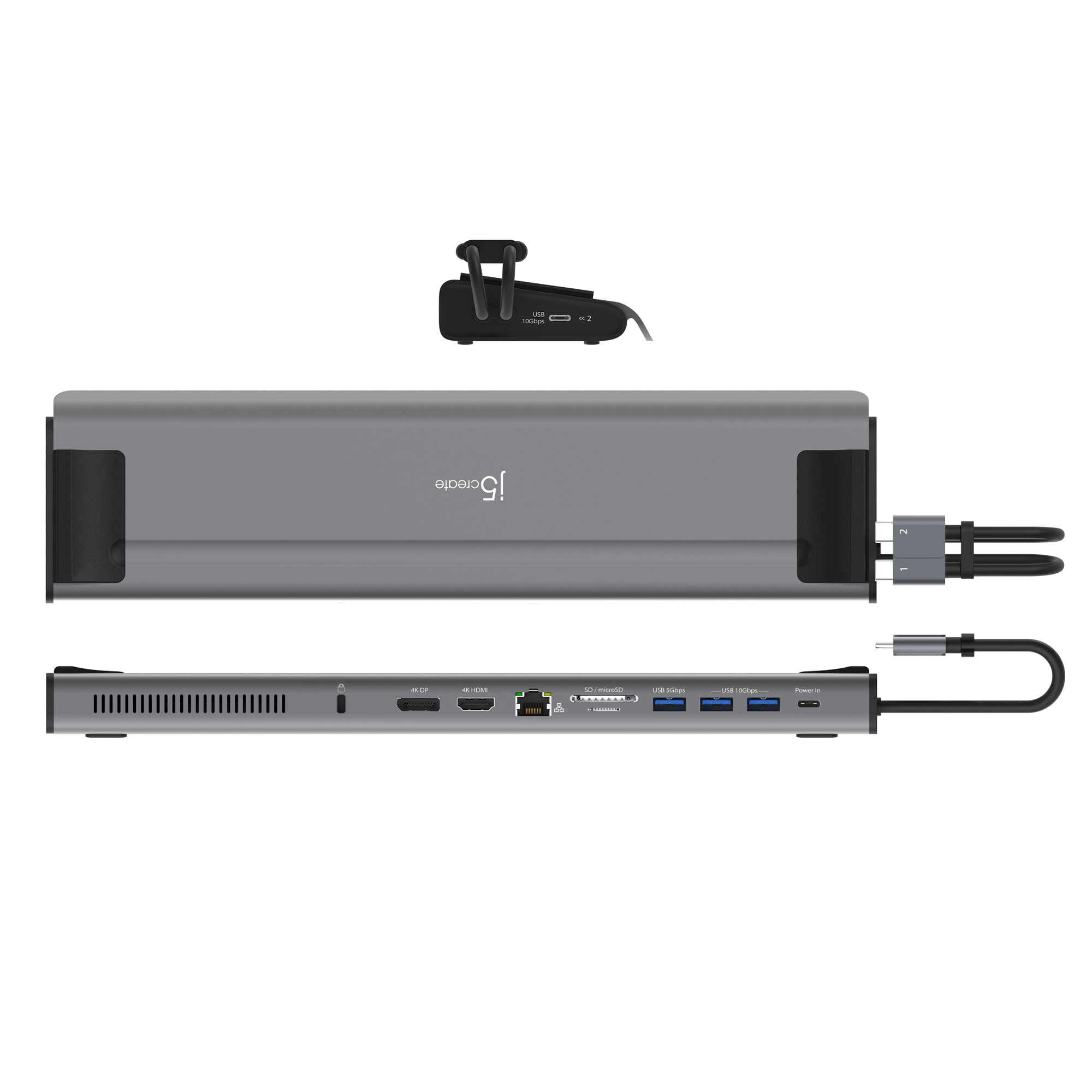J5create M.2 NVMe® USB-C® Gen 2 Docking Station