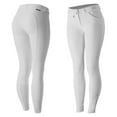 thumbnail image 2 of Horze Grand Prix Womens Classic Silicone Knee Patch Equestrian Riding Breeches, 2 of 9