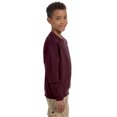 thumbnail image 4 of Jerzees Chandail en Molleton Col Rond pour Jeunes, m, Marron, 4 of 5