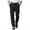 Black, variant on Mens Athletic-Fit Casual Stretch Chino Pant Men's Dress Trousers for Business and Holiday Wear Featuring Straight Leg Design with Front Pockets Comfort