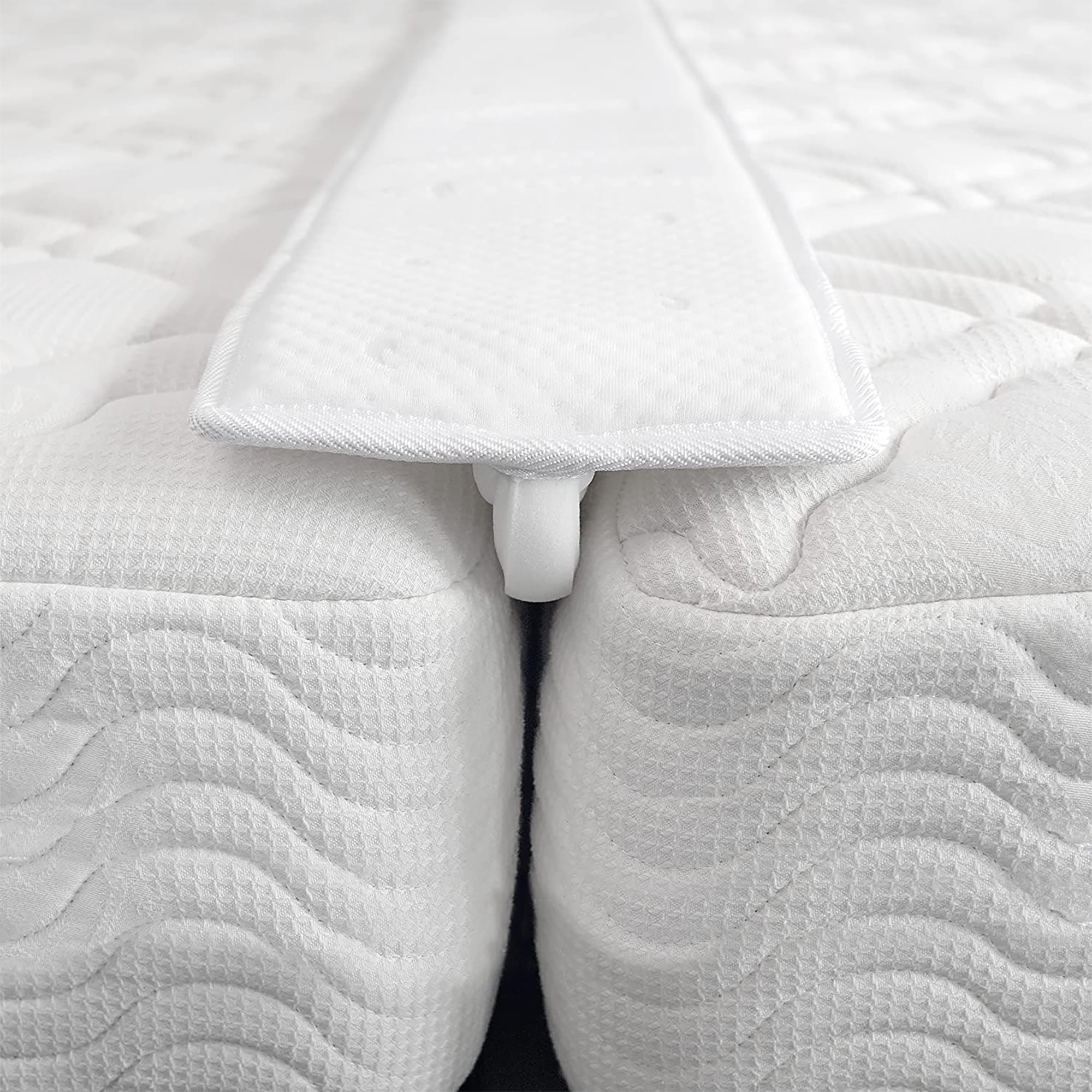 Continental Sleep, 80” Bed Bridge Pad, Twin XL to King Mattress Converter Kit, Gap Filler for Adjustable Mattresses, Good for Guests Stay Overs & Family Room, White