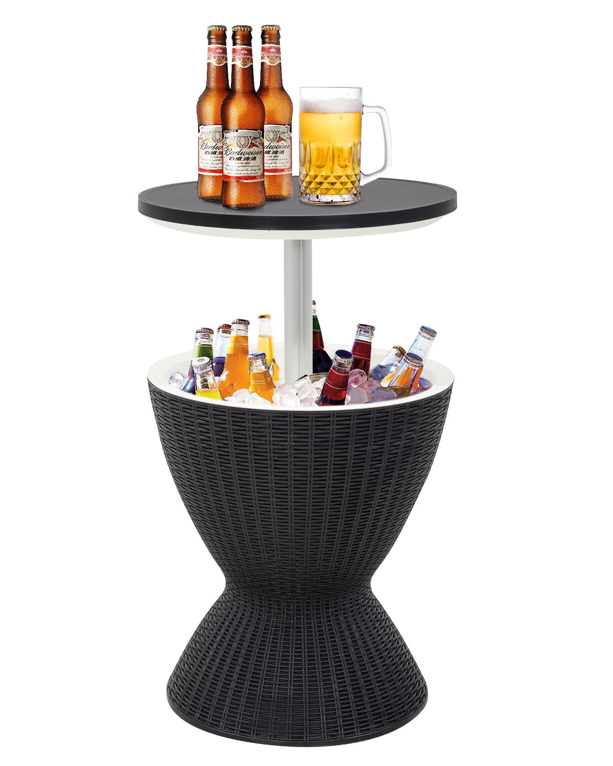 outdoor patio cooler table