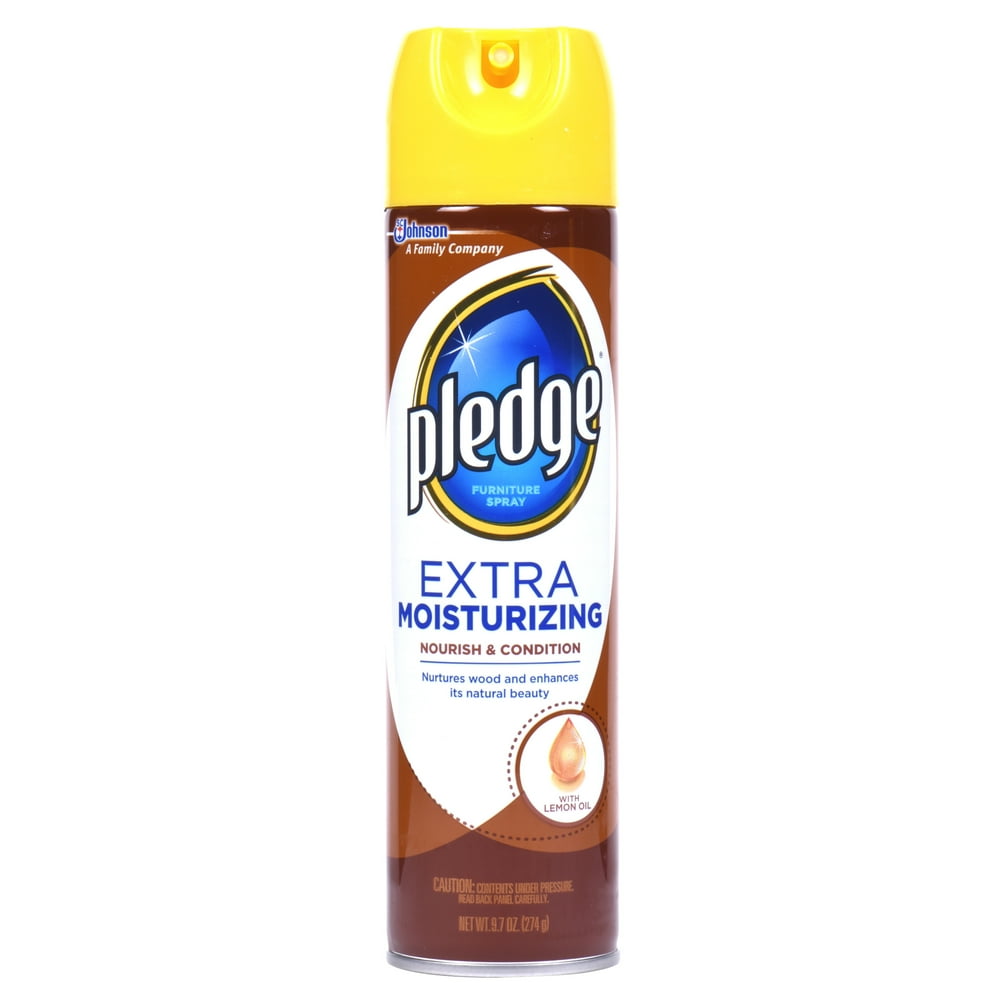 Pledge Extra Moisturizing Furniture Spray, 9.7 Ounces