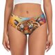 thumbnail image 1 of Balery Colorful Plant Tiger Ropa Interior de Algodón para Mujer con Dibujo – Braguitas Cómodas y Elásticas, Estilo Clásico-4X-Large, 1 of 6