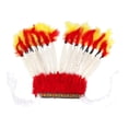 thumbnail image 3 of Tocado de plumas jinwen para niños Sombrero indio decoración diadema Actuación burlesco Halloween Carnaval, 3 of 8