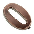 thumbnail image 1 of yuksok Copper Plaque Number House Hotel Address Digits Plate Sign ABS 0 Number 0, 1 of 8
