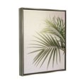 thumbnail image 3 of Stupell Industries Minimal Palm Leaves Sunlit Tropical House Plant Photograph Luster Gray Floating Framed Canvas Print Wall Art, Design by Jennifer Rigsby, 3 of 6