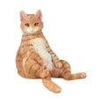 thumbnail image 3 of Realistic Cat Model Figurine Small Animals Figures Cat Model Ornaments Diorama Animals Figures, for Home Decor Cake Topper Birthday Gifts Orange, 3 of 9