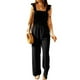 thumbnail image 3 of Mono de mujer, mono formal largo, mono de pantalón largo puro, mono informal, rendimiento finamente ajustado, 3 of 6
