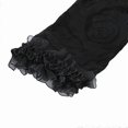thumbnail image 4 of Women's Fishnet Gloves with Floral Pattern Fishnet Mesh Full Finger Elegant Glove, 4 of 5