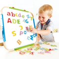 thumbnail image 3 of Hape Wooden ABC Magnetic Fridge Letters Toddler Learning Toy - E1047, 3 of 5