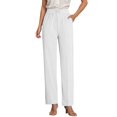 thumbnail image 2 of christmas pants,Wide Leg Sweatpants Women Cargo Pants for Girls High Waisted Baggy Sweatpants for Women Casual Pants with Pockets,Womens Sweatpants Baggy Wide Straight Leg Sweats Pants with Pockets, 2 of 4