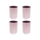 thumbnail image 1 of Vaso para cepillo de dientes de baño, soporte de plástico para cepillos de dientes, vaso reutilizable, vaso multifuncional, color rosa, 1 of 4