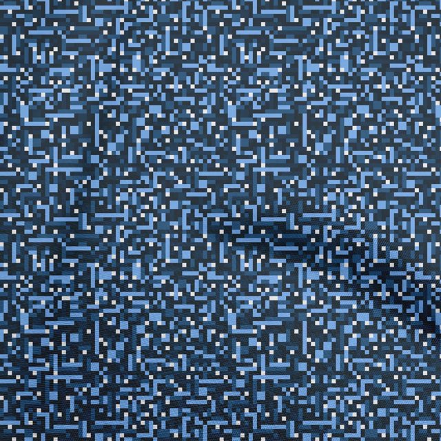 oneOone Polyester Lycra Blue Fabric Abstract Sewing Craft Projects Fabric Prints By Yard 56 Inch Wide