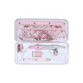 thumbnail image 2 of Xingzhi Math Geometry Kit 8Pcs Student Supplies Protractor for Drawings pink, 2 of 9