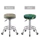 thumbnail image 5 of Balery Green Disco Lights Fundas de asiento para taburete de bar redondo de tela de terciopelo ajustables que protegen de arañazos y manchas para sillas de 14 a 17 pulgadas.-12 inch, 5 of 7