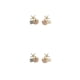 thumbnail image 1 of Minnieouse 1 par de aretes de concha para mujer, aretes de aleación de Zinc, pendientes brillantes de cristal de perla, joyería para fiesta de compromiso Type2 NO2 Minnieouse CBP315846, 1 of 6