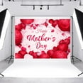 thumbnail image 3 of GOSMITH 40*50in Mother's Day Backdrop Happy Mother's Day Background Red Rose Family Decor Party Supplies, 3 of 6