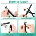 thumbnail image 5 of Barhoo Pet Cable Protector Sleeve Dog Cat Cord Management Cover 2 Meter Wire Protection from Chewing Organizing Fixing Flexible Tubing Home Office Computer Tv Electrical Cord Safety Guard 1 2M Hub, 5 of 9