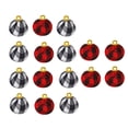 thumbnail image 4 of OFFIGAM Festival Ornament Assorted Color Cotton Christmas Tree Adornment 36Pcs, 4 of 8