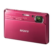 Sony Cyber-shot DSC-TX7 - Digital camera - compact - 10.2 MP - 4x optical zoom - Carl Zeiss - flash 45 MB - red