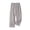 Gray, variant on Ruimatai Women's Elastic Waist Floral Embroidered Wide Leg Casual Pants with Pockets for Loungewear Daily Wear