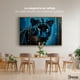 thumbnail image 2 of Cuadro Decorativo Canvas Revolution Mirada Nocturna 90x60 Madera, 2 of 3