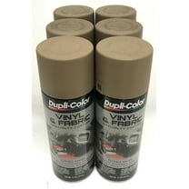 Duplicolor HVP113 - 6 Pack Vinyl & Fabric Spray Paint Medium Beige - 11 oz.