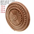 thumbnail image 3 of Aplique redondo Aplique Secal de madera Muebles de madera Decoración de la esquina de la pared for gabinetes Espejos de ventanas, 3 of 7