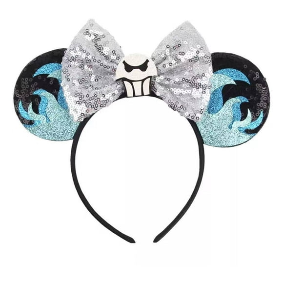 Gorro de disfraz CLGIFT Minnie Ears con lentejuelas para Halloween