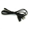 thumbnail image 1 of 10ft Figure 8 Power Cord (NEMA 1-15P to C7 Plug), 18AWG, Black, 1 of 2