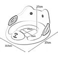 thumbnail image 5 of Orinales y asientos Asiento de orinal suave y móvil, fácil de limpiar, adecuado para asiento de entrenamiento para ir al baño de niño y niña, rosa, 5 of 5