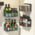 thumbnail image 1 of YAOMOBB Storage Container Wall Hanging Cosmetics Storage Box for Kitchen Bathroom Hanging Basket Onion Ginger Garlic Storage Basket with Drain Hole, 1 of 7