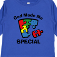 thumbnail image 4 of Inktastic Autism God Made Me Special Boys or Girls Long Sleeve Toddler T-Shirt, 4 of 5
