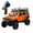 Orange, variant on MN-128 1/12 Scale 4WD RC Rock Crawler, 2.4GHz Remote Control Off-Road Car Truck with LED Lights, All Terrain Hobby Grade Electric Vehicle for Teens and Adults
