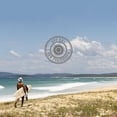 thumbnail image 5 of Ocean & Earth Indo Stiff Peak Surf Sun Hat Grey Medium UPF50+, 5 of 5