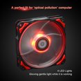 thumbnail image 2 of 4pin Cooling Fan, Low Noise CPU Cooling Fan Bionic Blade Design  Heat Dissipation  For CPU Heat Sink, 2 of 8