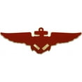 thumbnail image 4 of Naval Aviator Metal Decal Auto Emblem, 3D Metal Raised Car Fender Badge Decal with Strong Adhesive, Universal Combat Veteran Letters Sticker Replacement for Car, 4 of 6