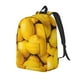 thumbnail image 1 of Disketp Ripe Yellow Lemon Mochila de Lona Estampada, Mochila Escolar de Viaje Ligera para Estudiantes y Portátil-Small, 1 of 5
