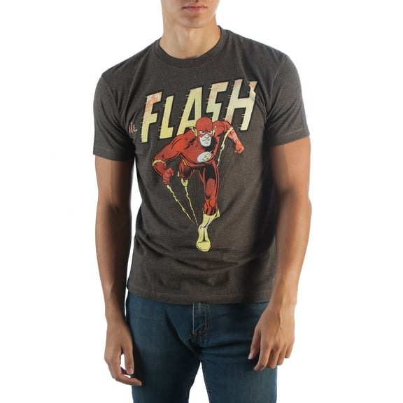 DC Comics Flash Vintage Prnt T-Medium