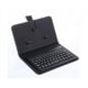 thumbnail image 3 of Teclado Bluetooth + funda de cuero para teléfono móvil + cable de datos negro - cubierta de teclado inalámbrico Adepaton LN-2540, 3 of 5