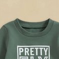 thumbnail image 7 of Toddler Baby Boy Clothes Boys Fall/Winter Round Neck Long Sleeve Elastic Waist 3T 4T 5T Everyday Outfit Set 2 Piece Kaprioy Baby Boy Clothes, 7 of 7