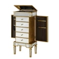 thumbnail image 2 of 5 Drawers Jewelry Armoire 24" x 17" x 52" GC, 2 of 2