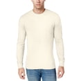 thumbnail image 1 of Club Room Playera básica de algodón de punto para hombre, color blanco hueso, XXX-Large, 1 of 1
