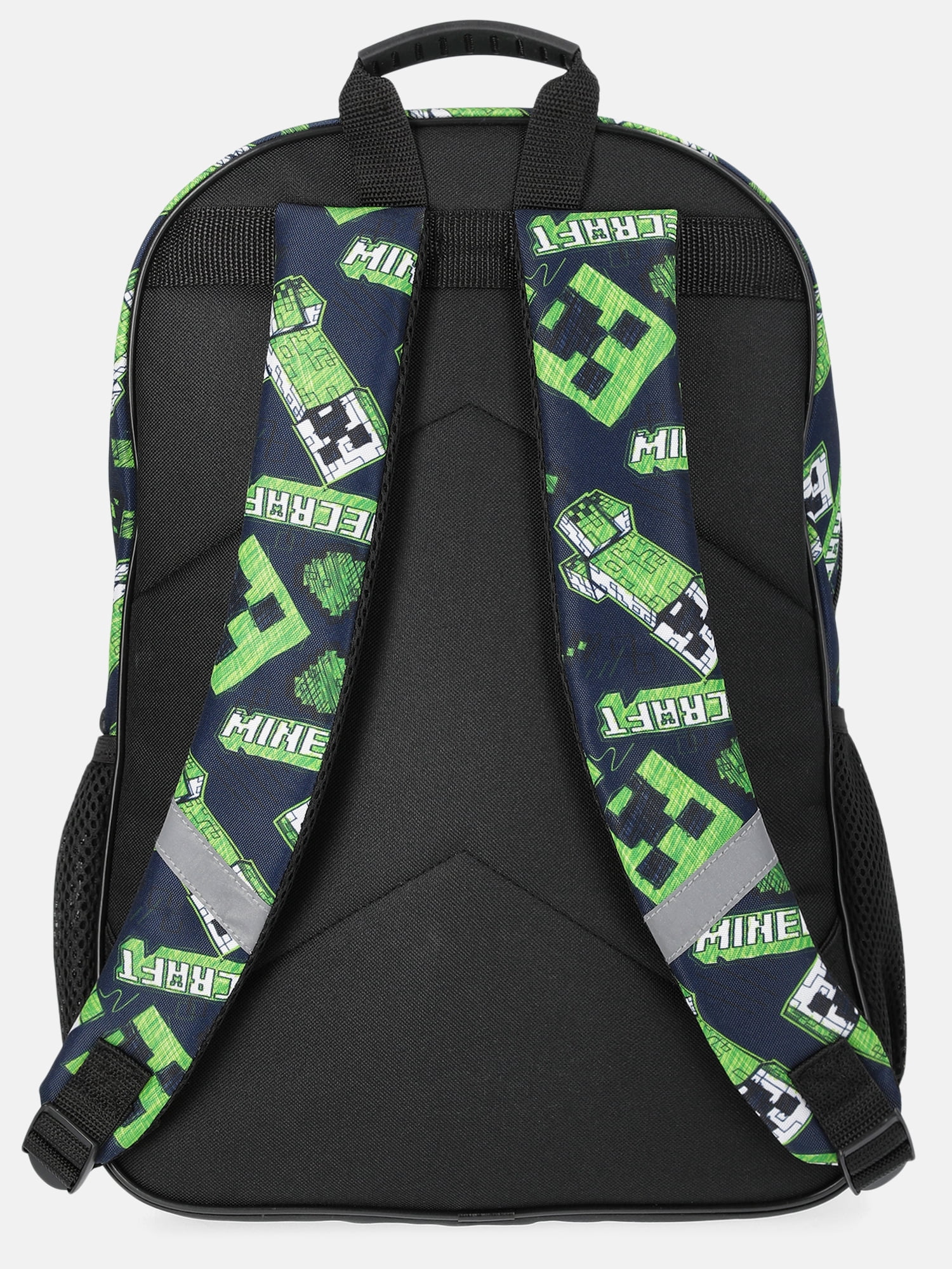 Minecraft Boys 17" Modern Backpack Set, Black