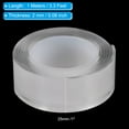 thumbnail image 2 of Uxcell 16.4Ft/196" Length 1" width Double Sided Tape, 5 Pack Clear Mounting Tape Removable 2mm Adhesive Tape 2mm, 2 of 6